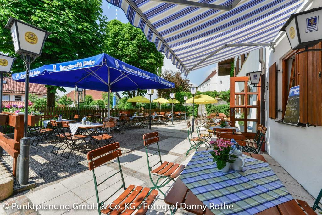 Alter Wirt Hotel Hechendorf am Pilsensee Bagian luar foto